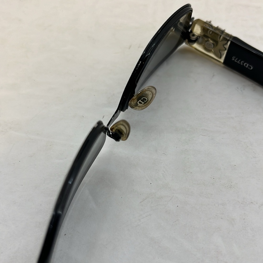 Christian Dior CD3775 Black w/ Rhinestone Eyeglasses or Sunglasses Frames Only - Picture 11 of 16